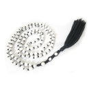 Howlite Knotted Mala 6mm