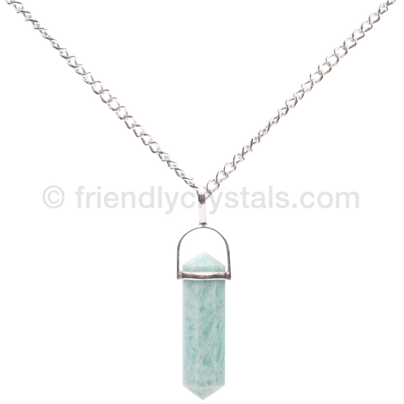 Amazonite Wand Pendant